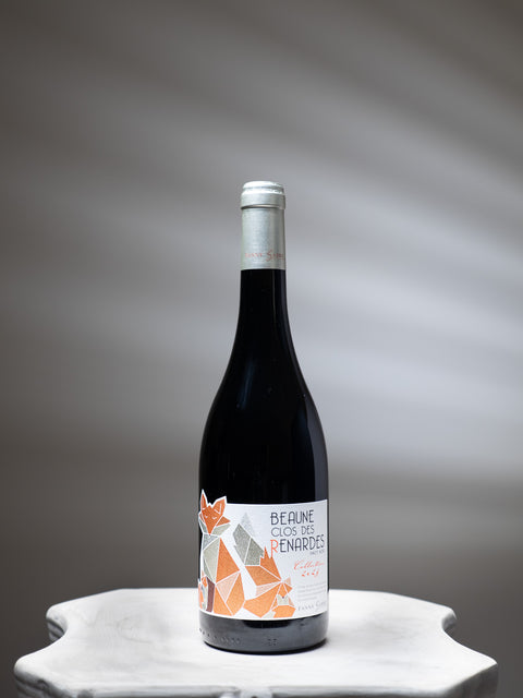 2023 Fanny Sabre 'Clos des Renardes' Pinot Noir product photo with a grey background